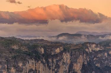 Golden sunset over Sumidero Canon - Limited Edition of 15 thumb