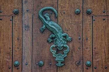 Iguana door knocker - Limited Edition of 15 thumb