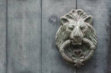 Lion door knocker - Limited Edition of 15 thumb