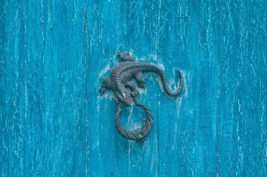 Iguana door knocker - Limited Edition of 15 thumb