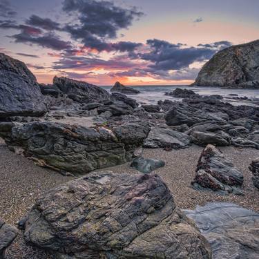 Sunset over Holy Island - Limited Edition of 15 thumb