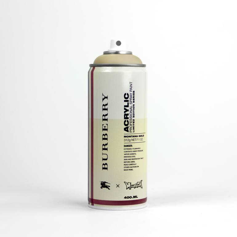 Brandalism Burberry Spray Paint Can - Print