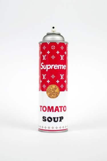 Supreme Louis Vuitton Campbells Tomato Soup Spray Paint Can Limited Edition 08/50 thumb