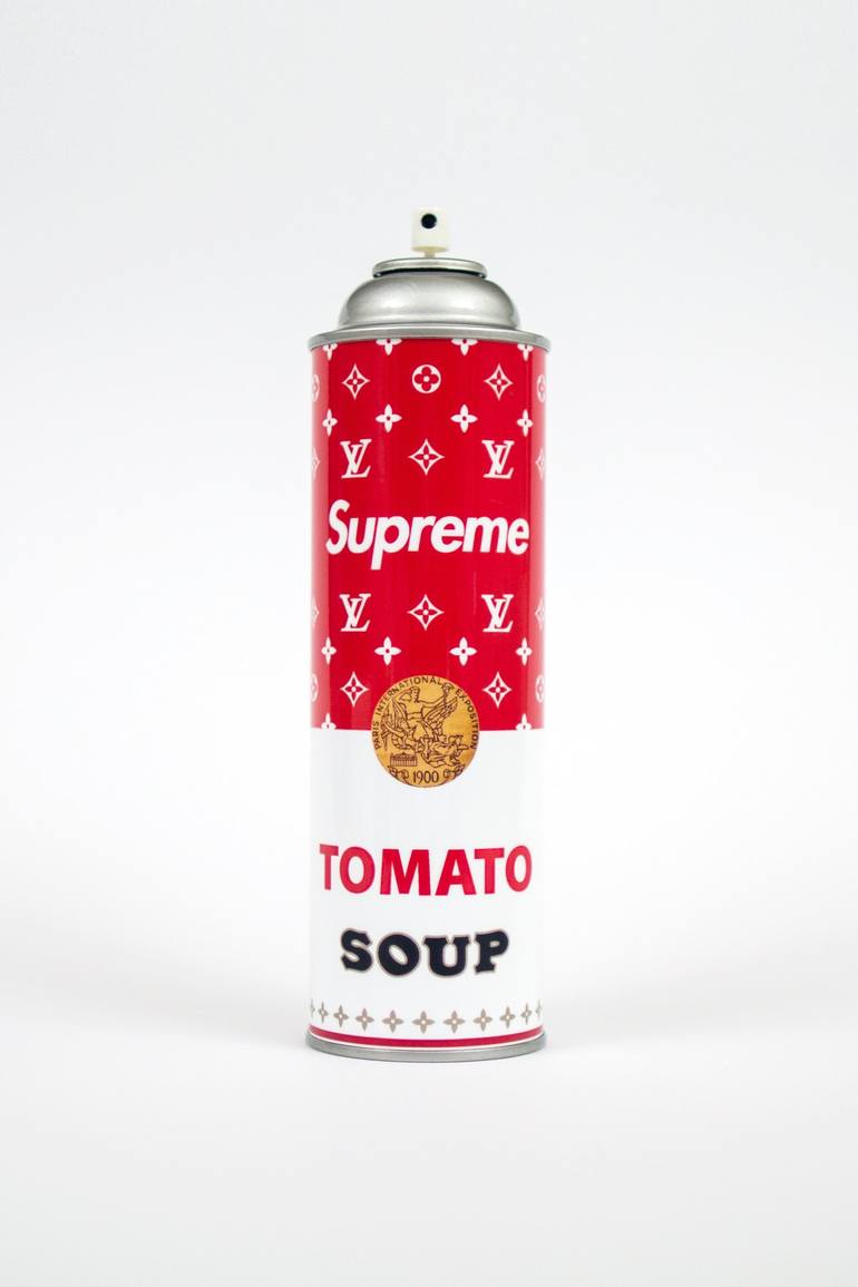 Supreme Louis Vuitton Campbells Tomato Soup Spray Paint Can Limited Edition 12/50 - Print