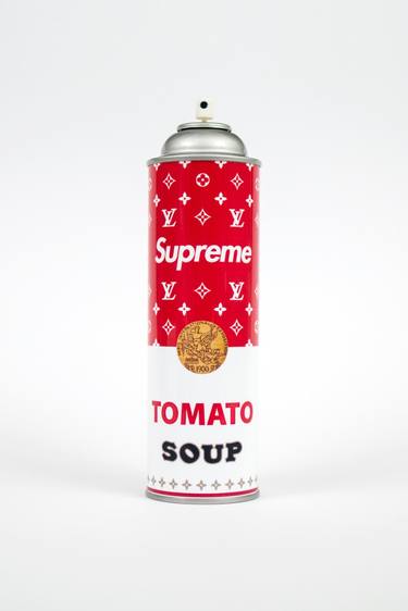 Supreme Louis Vuitton Campbells Tomato Soup Spray Paint Can Limited Edition 12/50 thumb