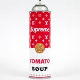 Supreme Louis Vuitton Campbells Tomato Soup Spray Paint Can Limited Edition by Antonio Brasko