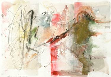 Original Abstract Expressionism People Paintings by János Szilágyi
