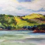 Rolling Hills on the Lake by Michelle Rodes