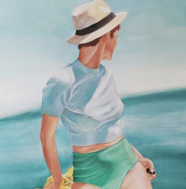 Original Figurative Landscape Paintings by Claire Dassonval