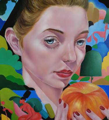 Original Figurative People Paintings by Claire Dassonval