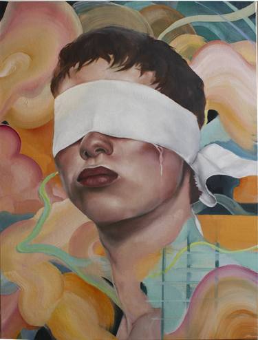 Print of Contemporary Portrait Paintings by Claire Dassonval