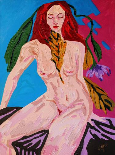 Print of Figurative Body Paintings by Jeannette Carachi