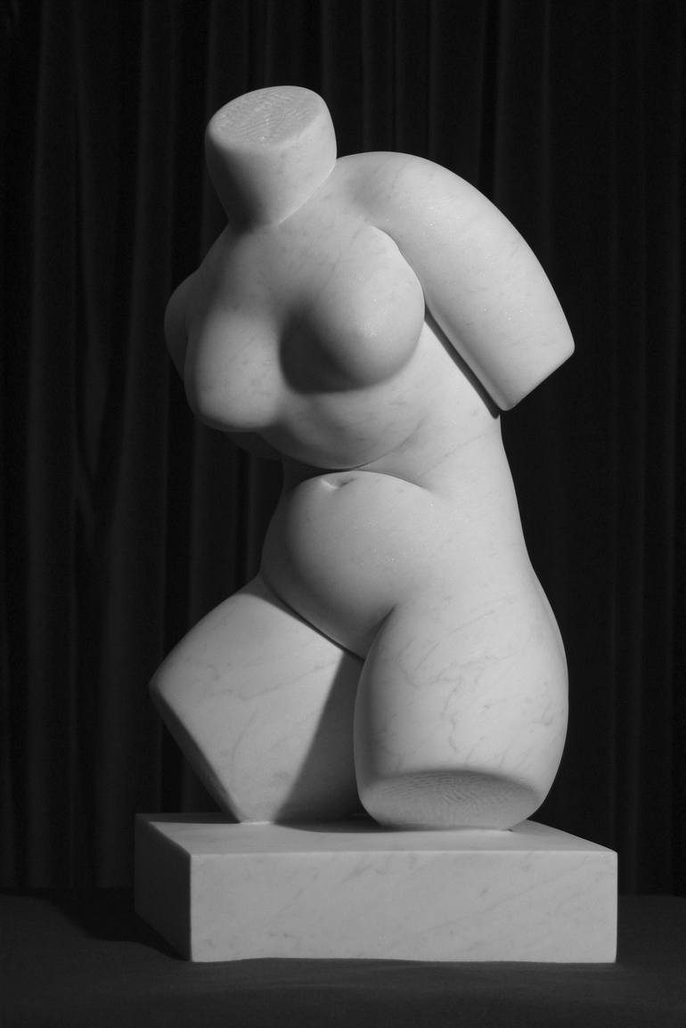 Original Figurative Body Sculpture by Ian M A Thomson MRSS