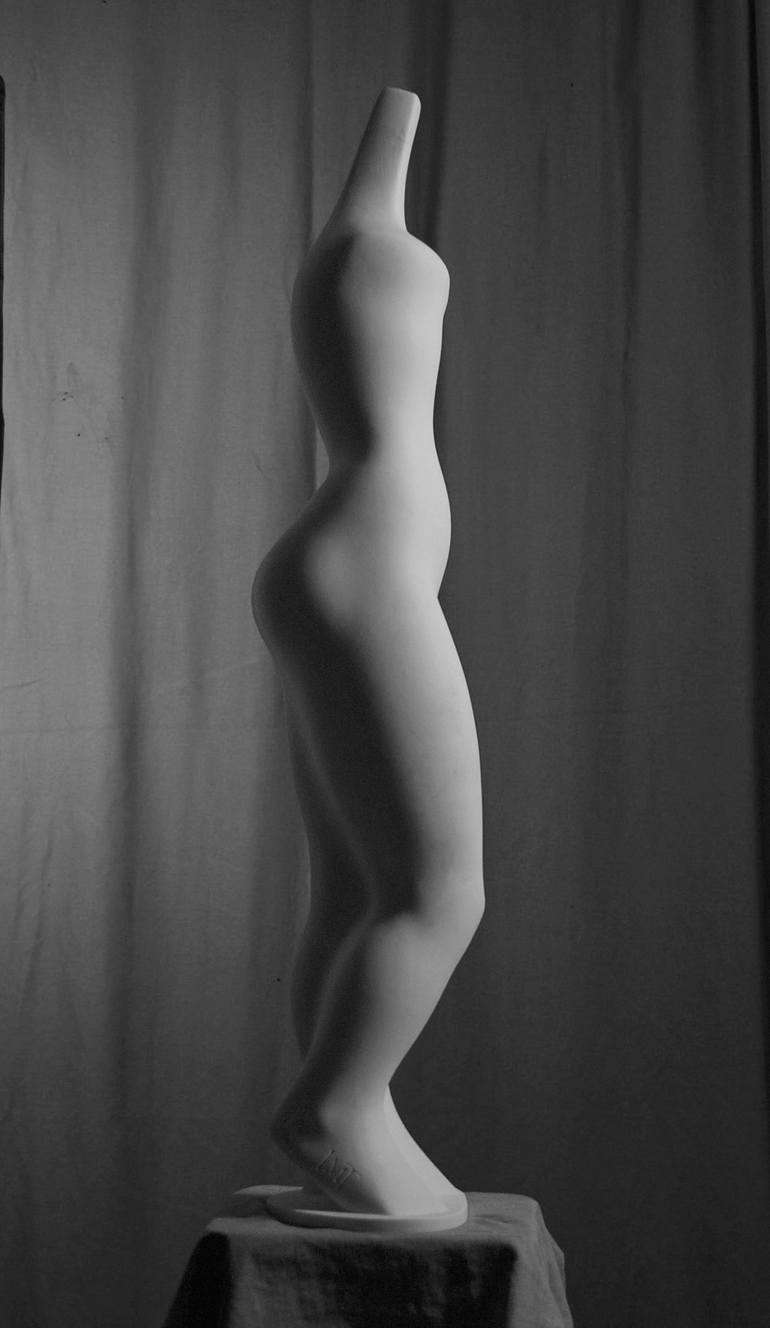 Original Figurative Body Sculpture by Ian M A Thomson Mrss