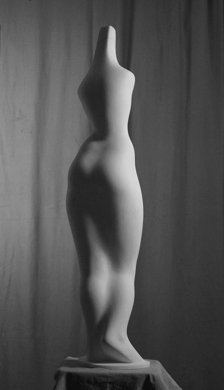 Original Figurative Body Sculpture by Ian M A Thomson Mrss