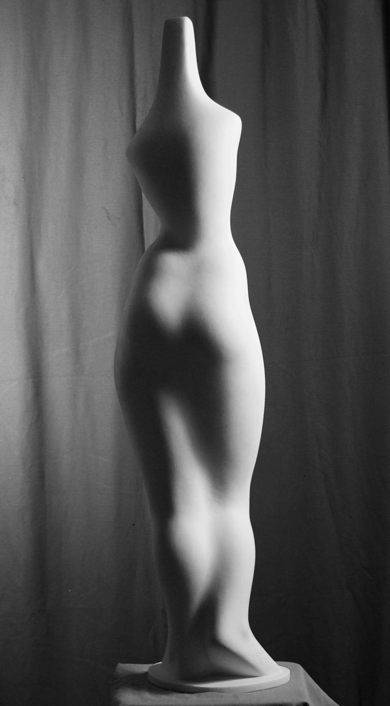 Original Figurative Body Sculpture by Ian M A Thomson Mrss