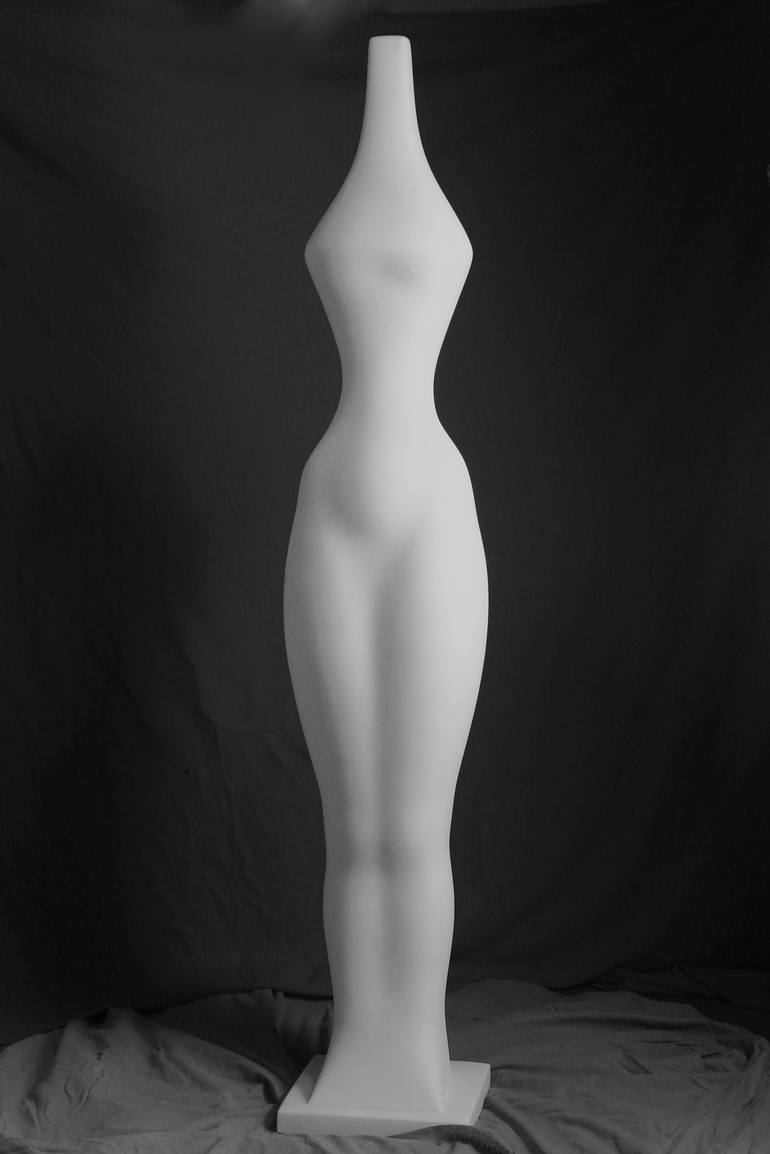Original Figurative Body Sculpture by Ian M A Thomson Mrss