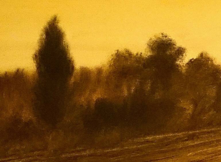 Original Impressionism Landscape Painting by Yusef Suleiman