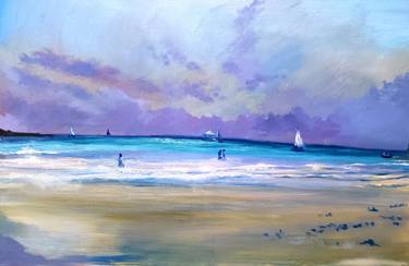 Original Seascape Paintings by Yusef Suleiman