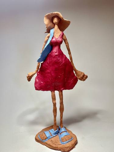 Original Minimalism Women Sculpture by Bita Anvari