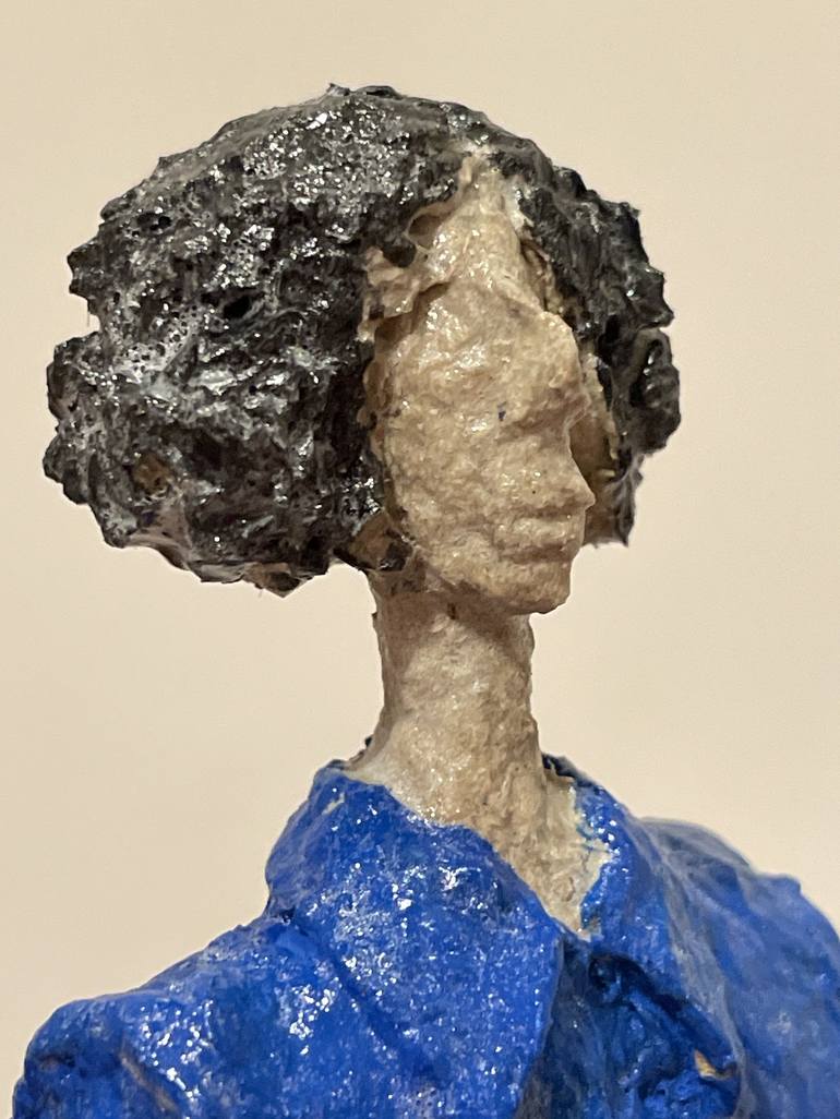 Sola with curly hair Sculpture by Bita Anvari | Saatchi Art