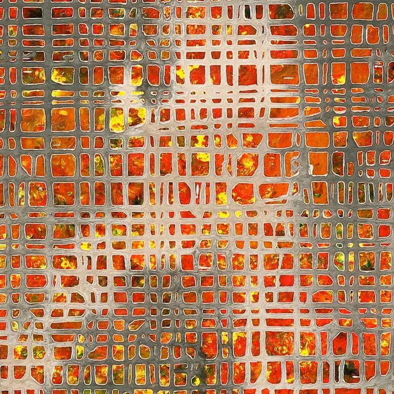 Original Abstract Expressionism Abstract Painting by Pierre Luc Poujol