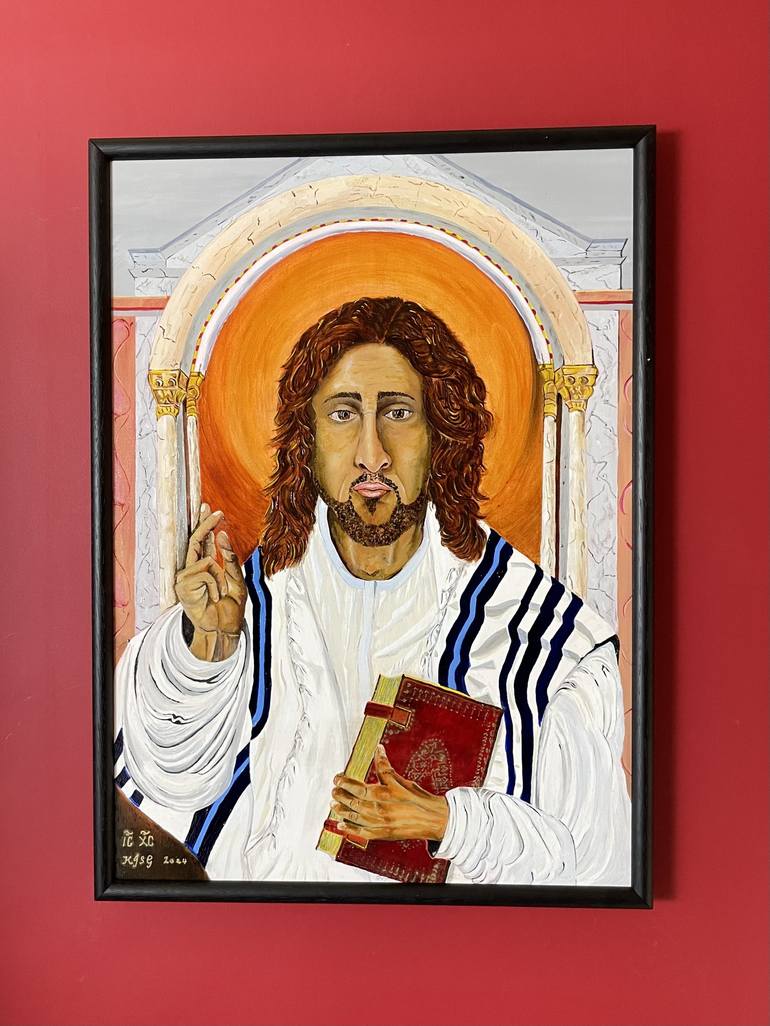 Original Religion Painting by Keith Ginsburg