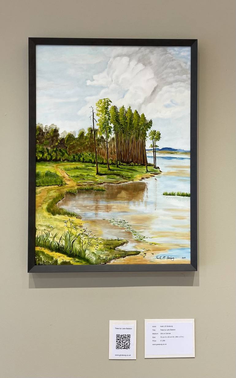 Original Romantic Landscape Painting by Keith Ginsburg