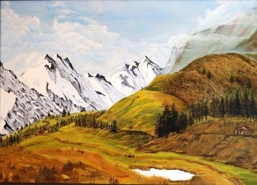 Original Fine Art Landscape Paintings by Keith Ginsburg