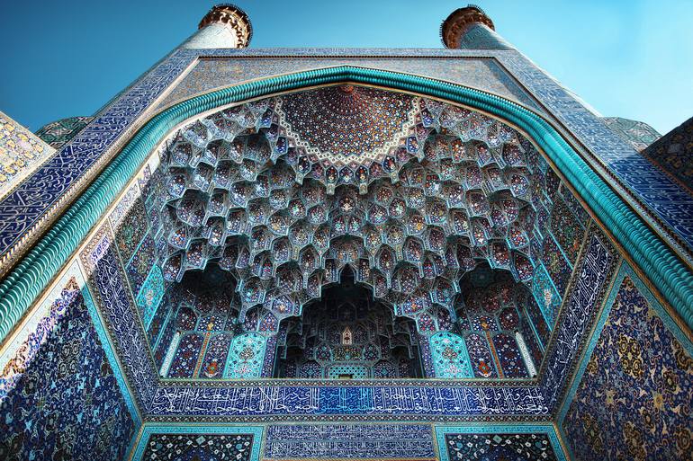 Exterior of the Shah Mosque in Isfahan / IRAN - Limited Edition 1 of 3 ...