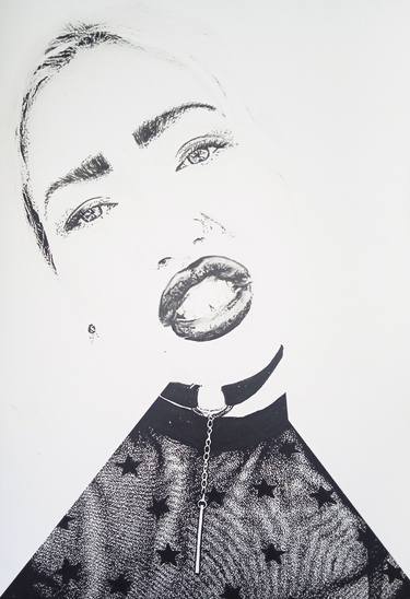 Print of Conceptual Portrait Drawings by Alexandra Miracle