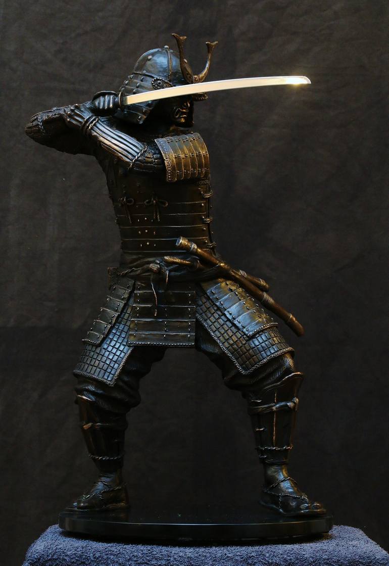Samurai Warrior (Ltd Ed of 15 only) Sculpture by Brandon