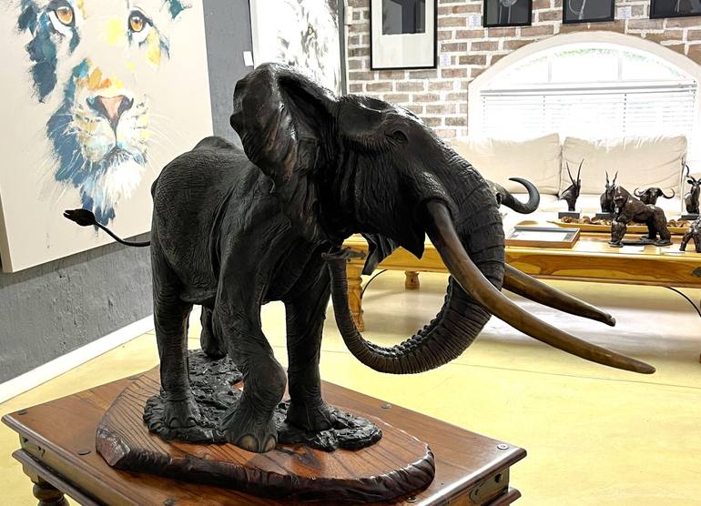 Original Realism Animal Sculpture by Brandon Borgelt