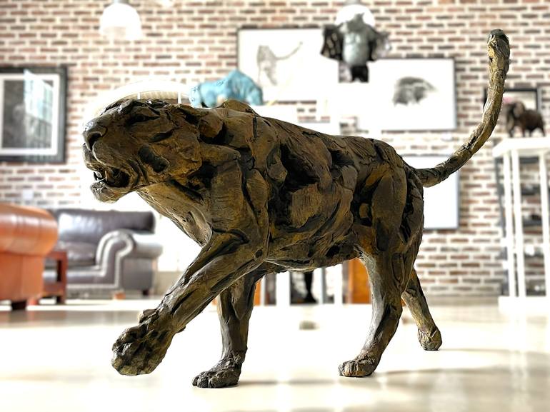 Original Impressionism Animal Sculpture by Brandon Borgelt