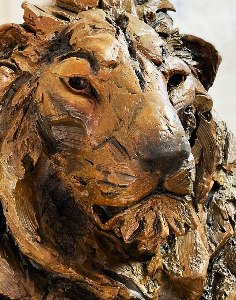 Original Impressionism Animal Sculpture by Brandon Borgelt