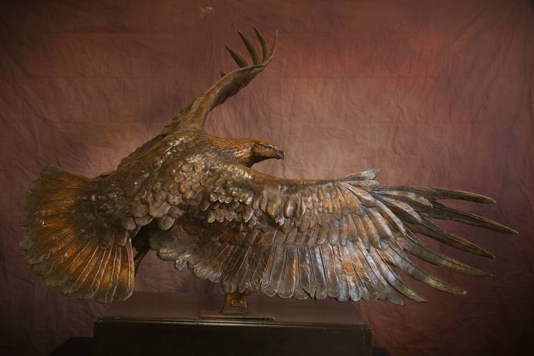 Original Documentary Animal Sculpture by Brandon Borgelt