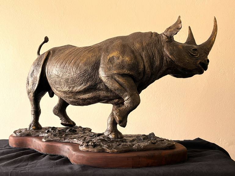 Original Documentary Animal Sculpture by Brandon Borgelt