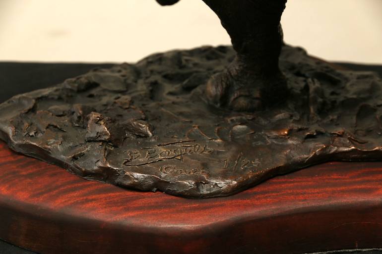 Original Documentary Animal Sculpture by Brandon Borgelt