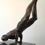 It seems that there is an almost universal quest for balance in todays world. This bronze is a metaphor for that spiritual, emotional or mental quest.