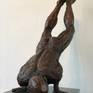 It seems that there is an almost universal quest for balance in todays world. This bronze is a metaphor for that spiritual, emotional or mental quest.
