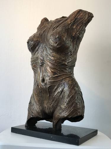 "CARESS" Female Nude Bronze Sculpture (Ltd Ed of 15) thumb