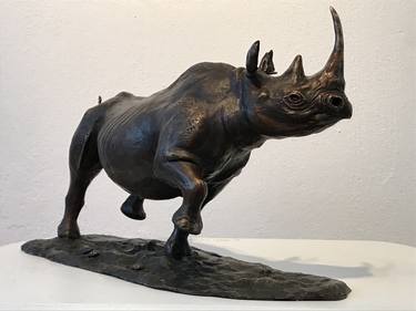 "BLACK RHINO"  Ltd Ed of 15 thumb