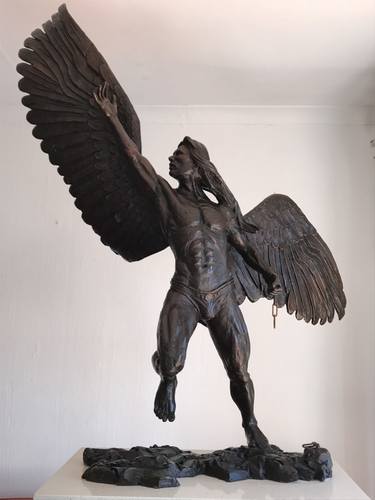 "Redemption" Angel Bronze Sculpture (Ltd Ed of 15) thumb