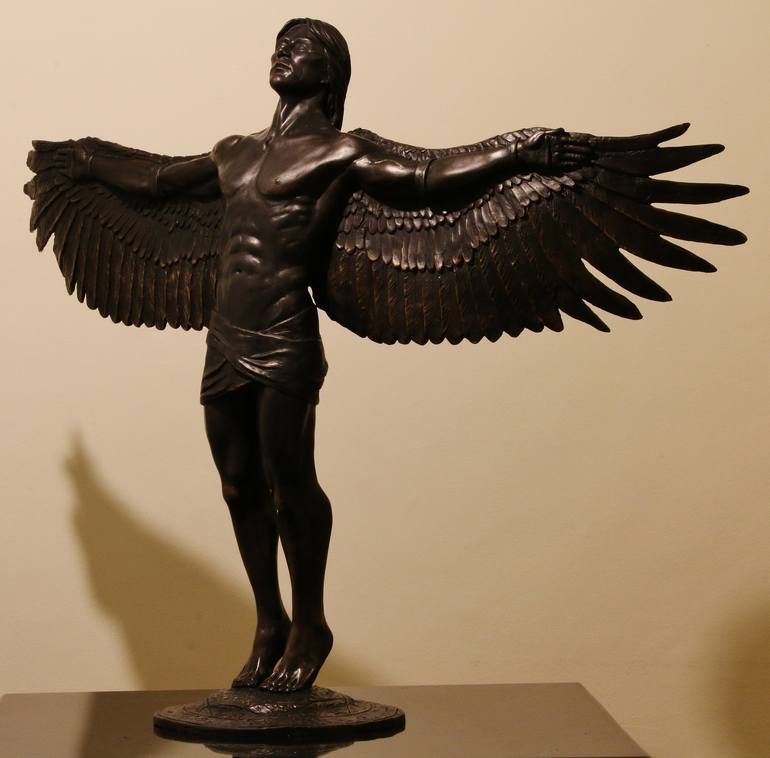 Original Figurative Classical mythology Sculpture by Brandon Borgelt