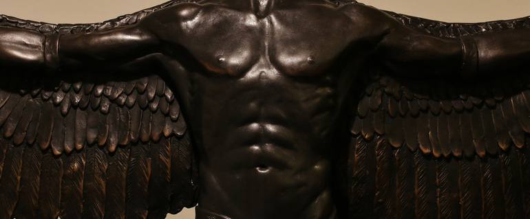 Original Figurative Classical mythology Sculpture by Brandon Borgelt