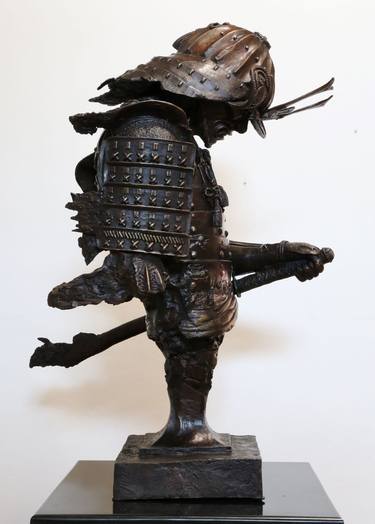 Samurai Ronin Bronze Sculpture (Ltd Ed of 10 only) thumb