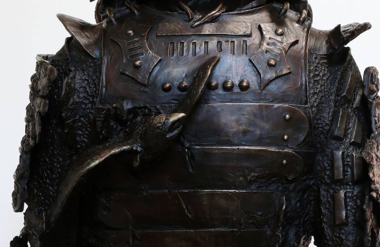 Original Conceptual Men Sculpture by Brandon Borgelt