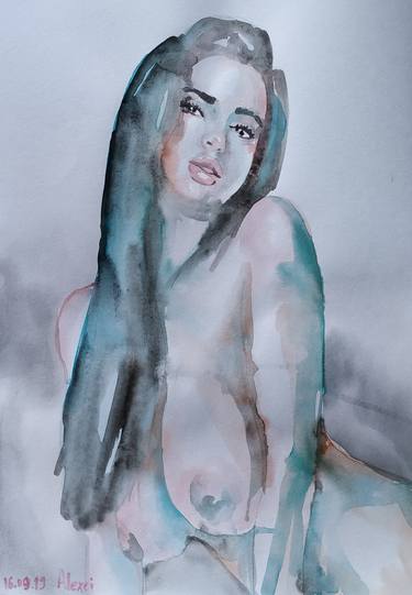 Original Impressionism Nude Paintings by Oleksii Ivanchenko