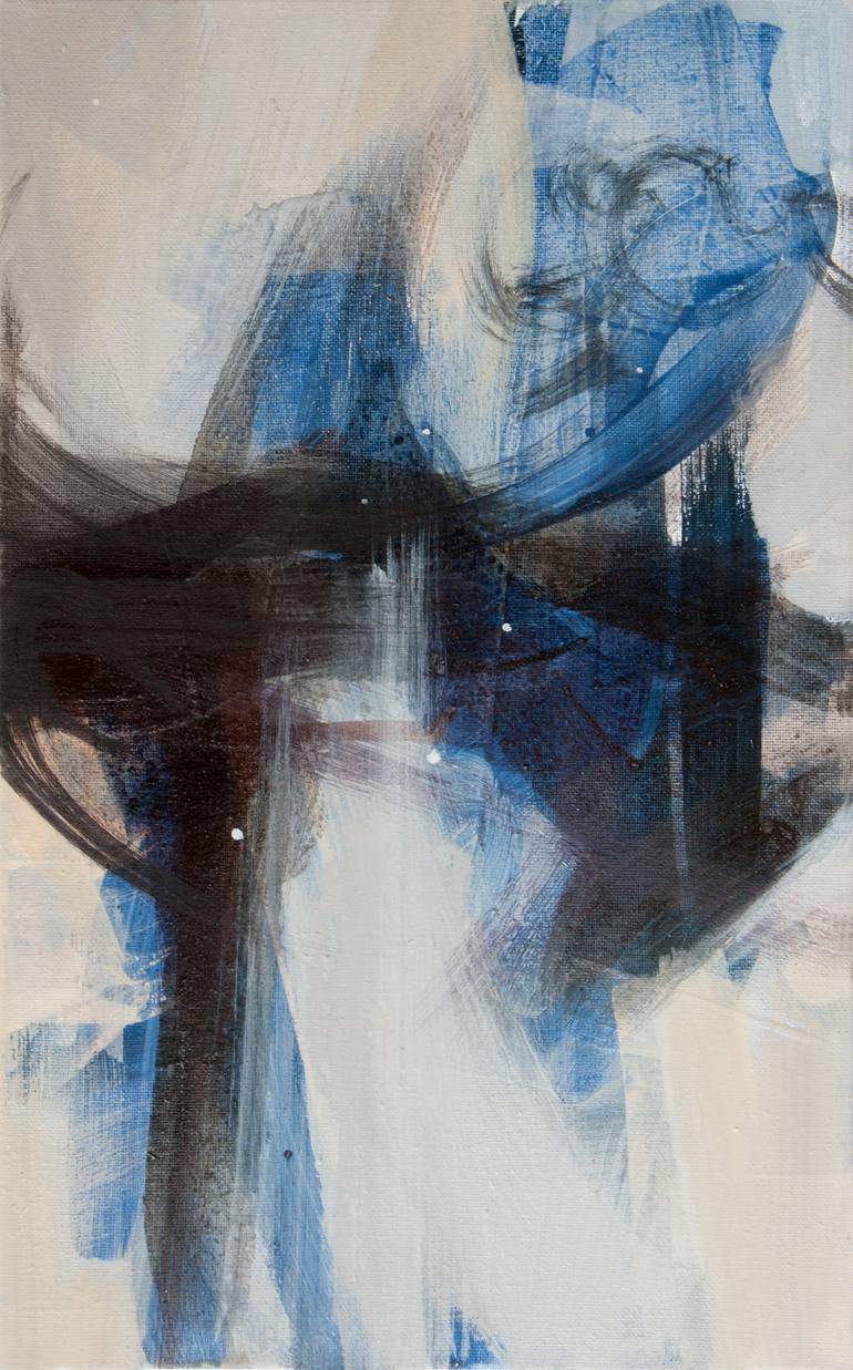 Original Abstract Expressionism Abstract Painting by Nataliia Satsyk