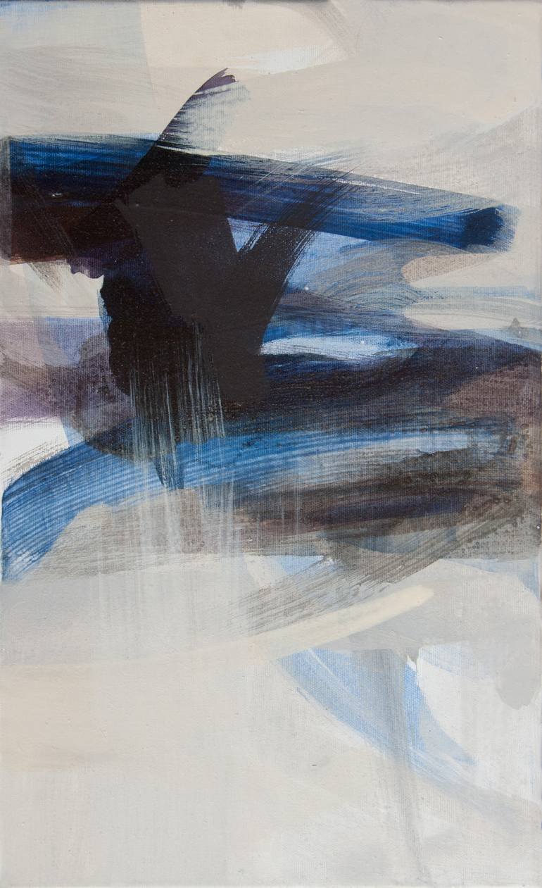 Original Abstract Expressionism Abstract Painting by Nataliia Satsyk